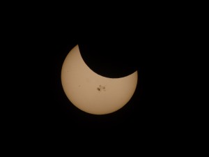 Partial Solar Eclipse October 23, 2014