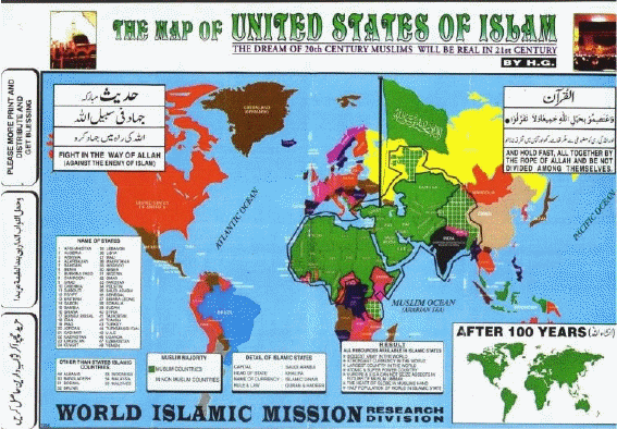 Map Of The World Year By Year And also, this sketch of history from the 630's on (i.e. the last IslamIST 100-year expansion):